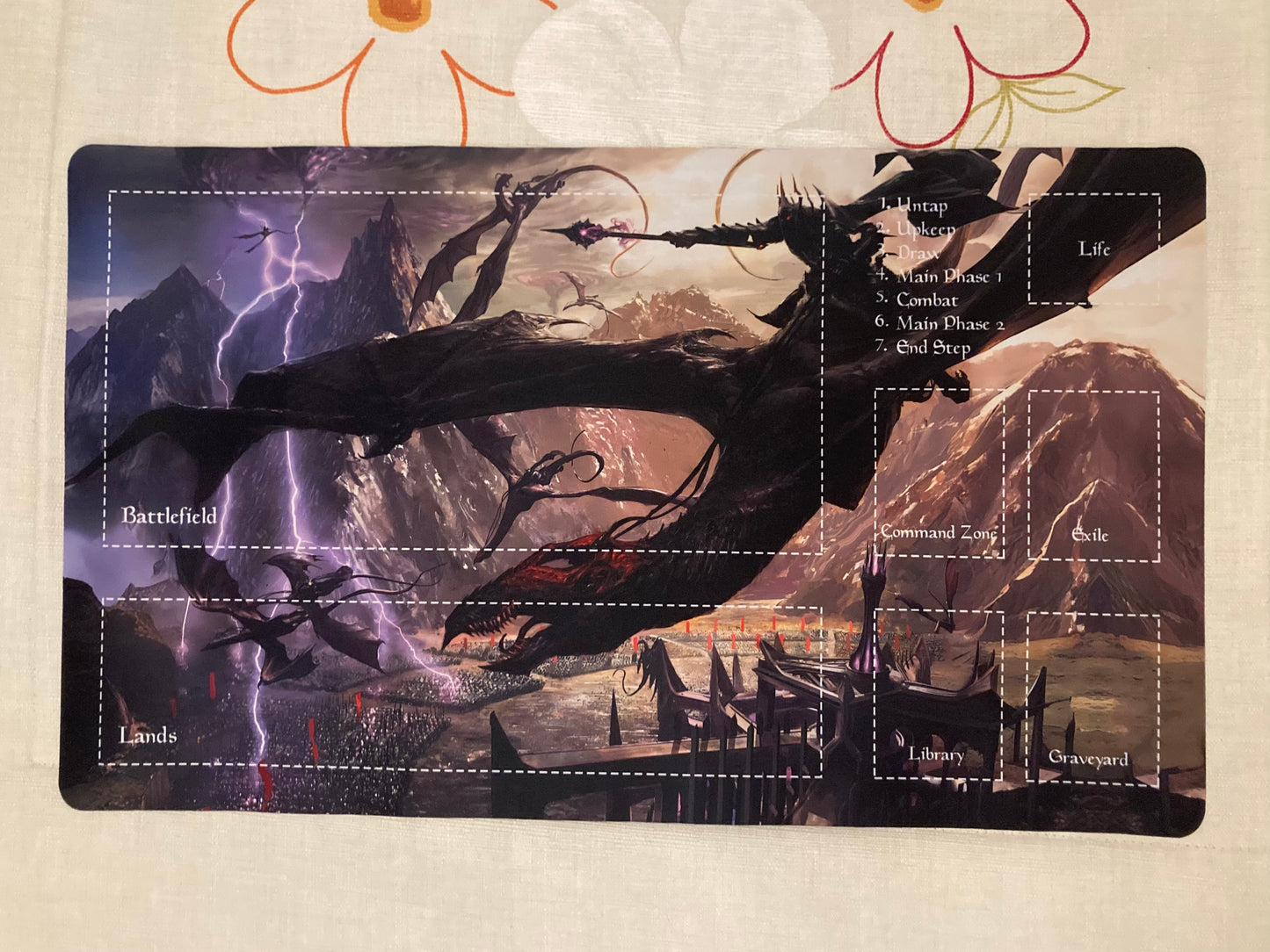 Tapete de juego para cartas Magic y TCG