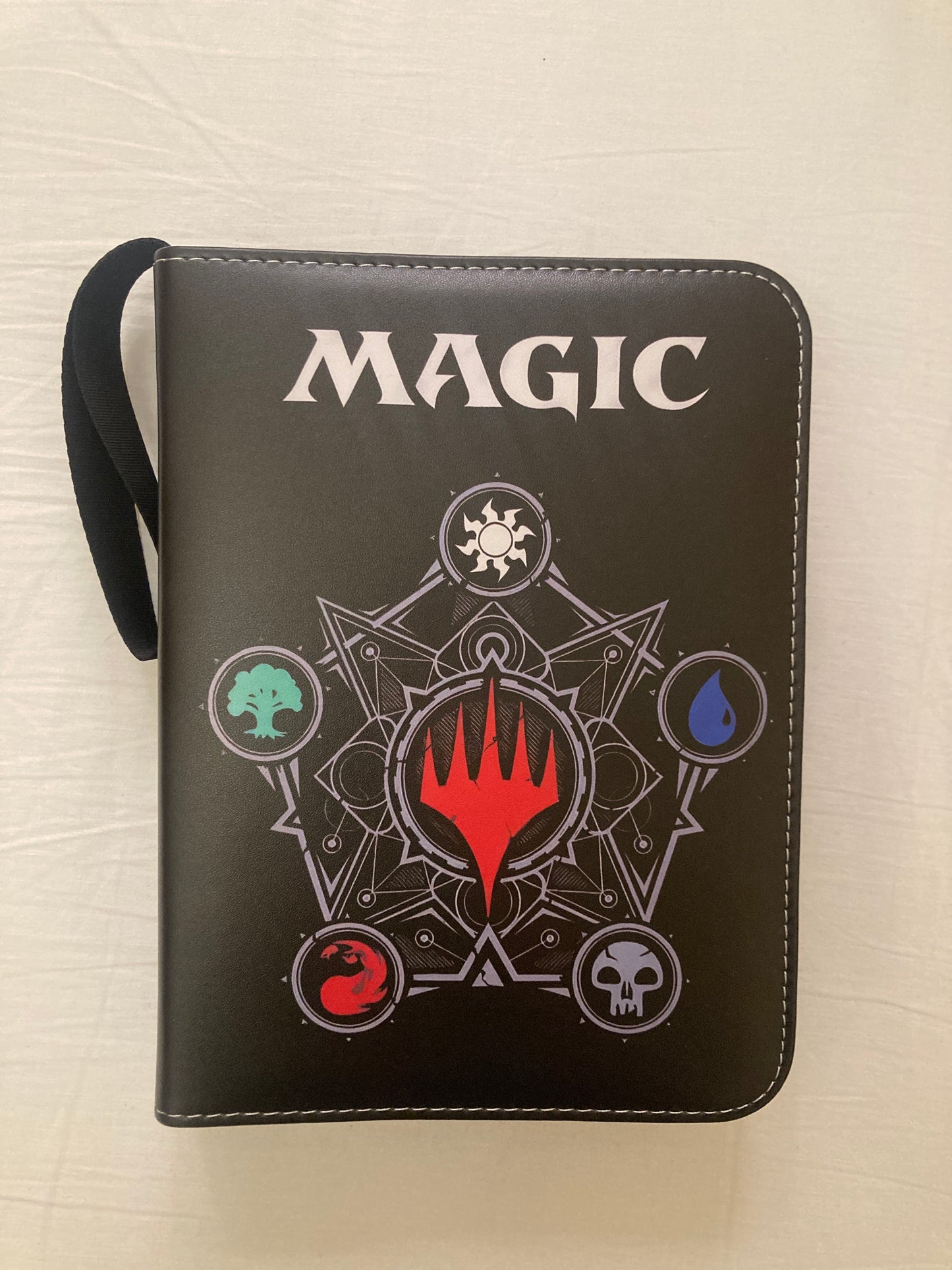 Álbum cartas Magic y TCG de hojas dobles 2x2 y 3 anillas