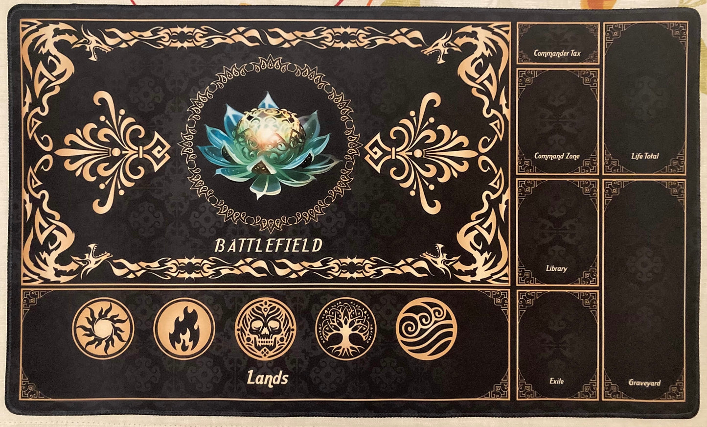 Tapete de juego para cartas Magic y TCG