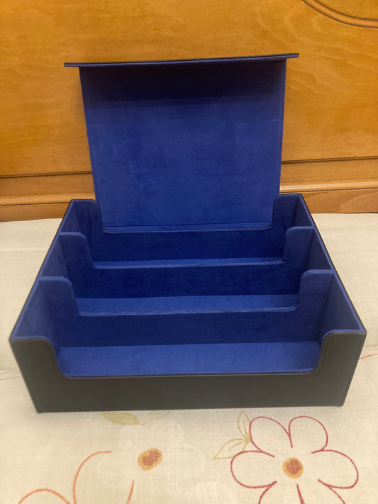 Caja almacenaje Blanco Morado para cartas Magic y TCG
