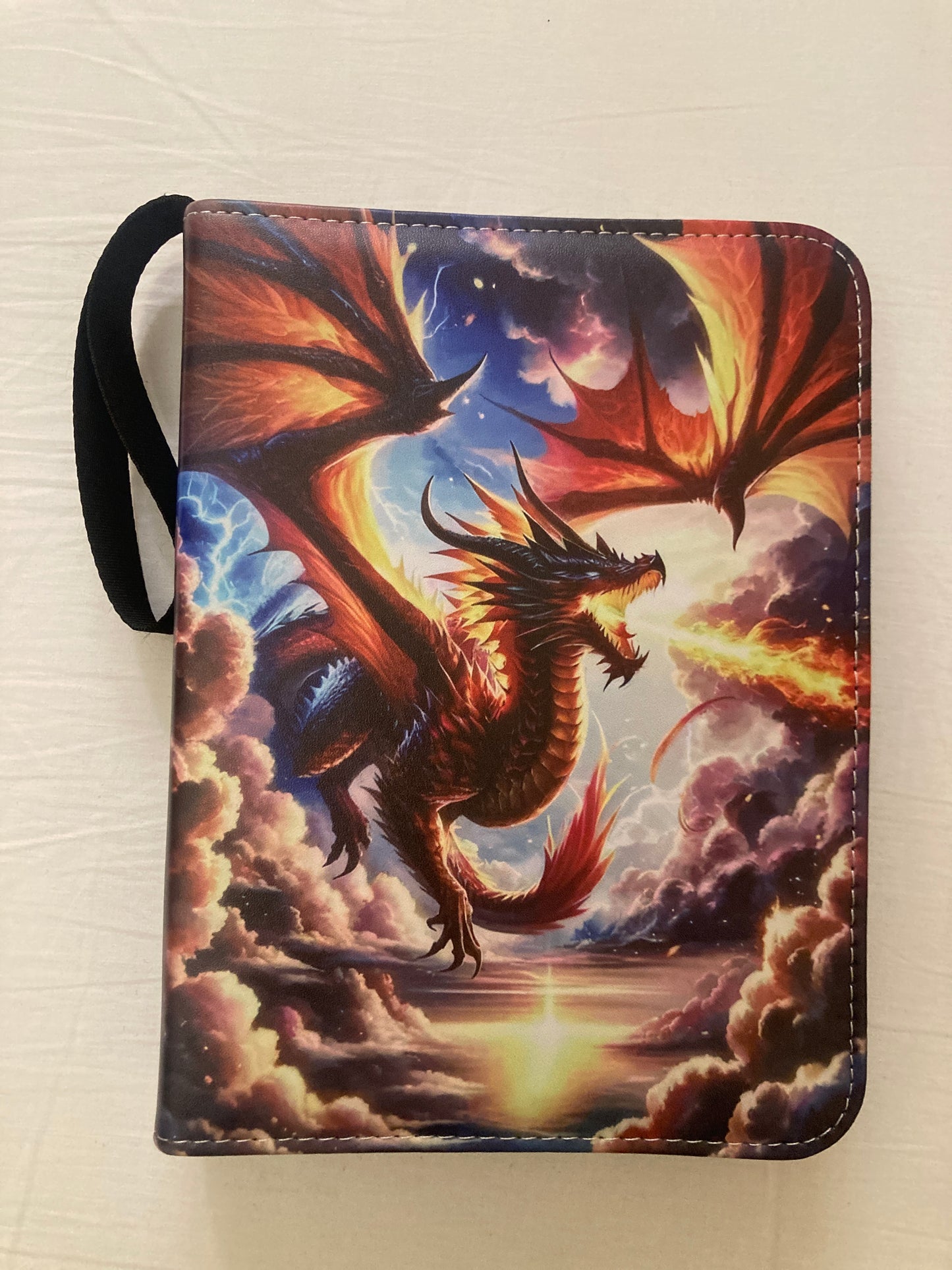 Álbum cartas Magic y TCG de hojas dobles 2x2 y 3 anillas