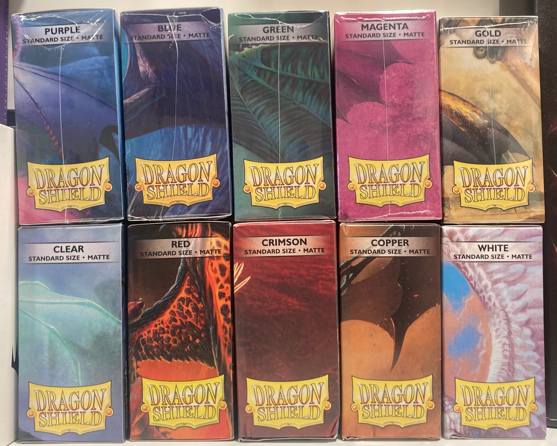 Fundas Cartas Magic Dragon Shield varios modelos Nazgul TCG Fundas Cartas Magic Dragon Shield varios modelos Nazgul TCG