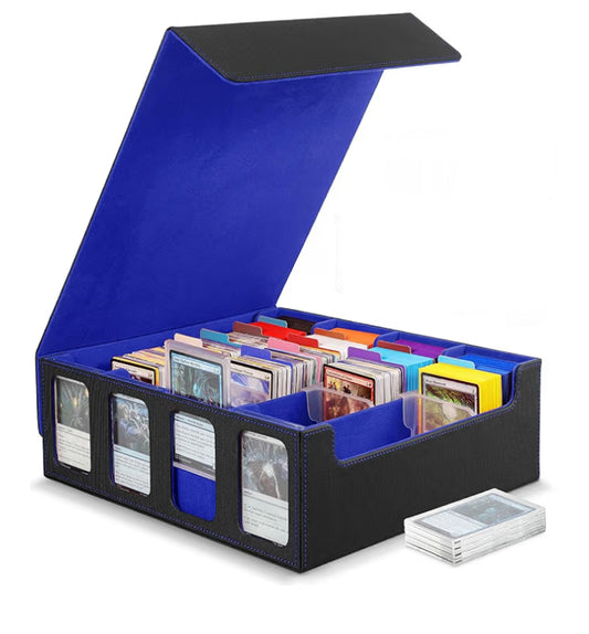 Caja almacenaje 4 FILAS para cartas Magic y TCG 🔥 Cajas de Almacenamiento TCG de Alta Capacidad – Protección Premium para tus Cartas Coleccionables 🔥