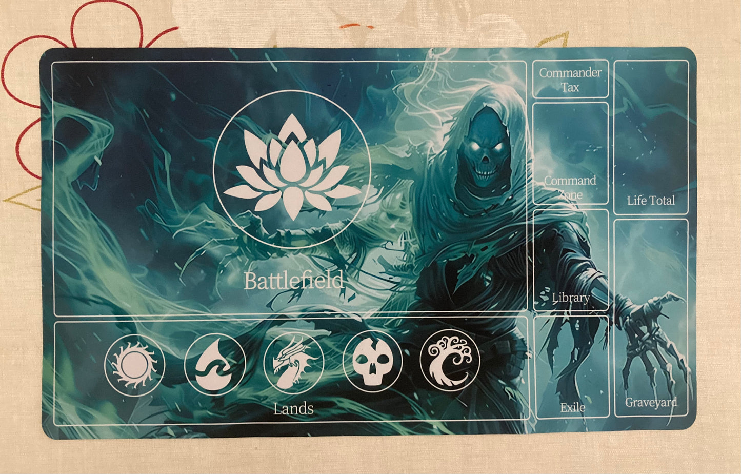 Tapete de juego para cartas Magic y TCG