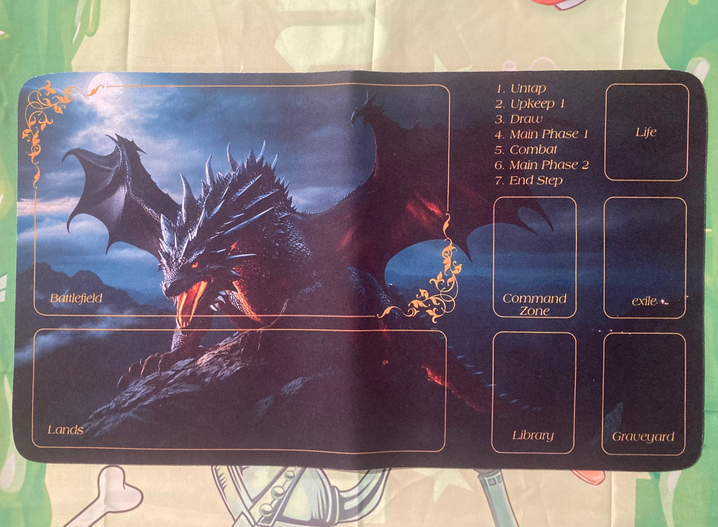 Tapete de juego para cartas Magic y TCG