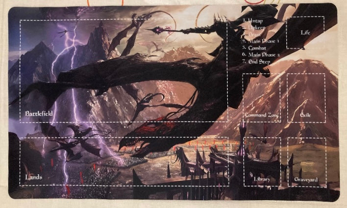 Tapete de juego para cartas Magic y TCG