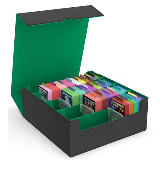 Caja almacenaje 4 FILAS para cartas Magic y TCG 🔥 Cajas de Almacenamiento TCG de Alta Capacidad – Protección Premium para tus Cartas Coleccionables 🔥