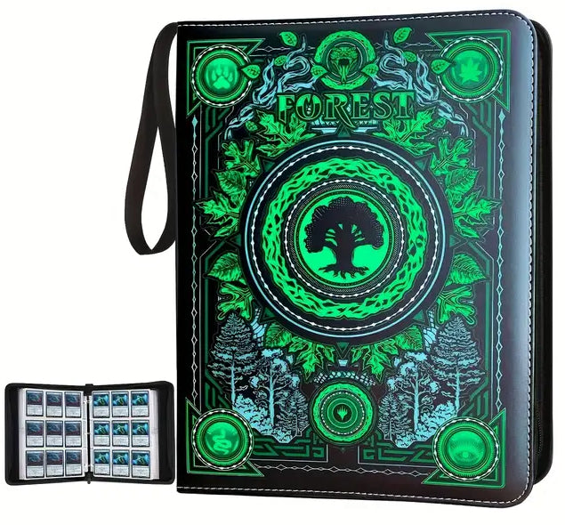 Álbum cartas Magic y TCG de hojas dobles de 2x2 y 3x3