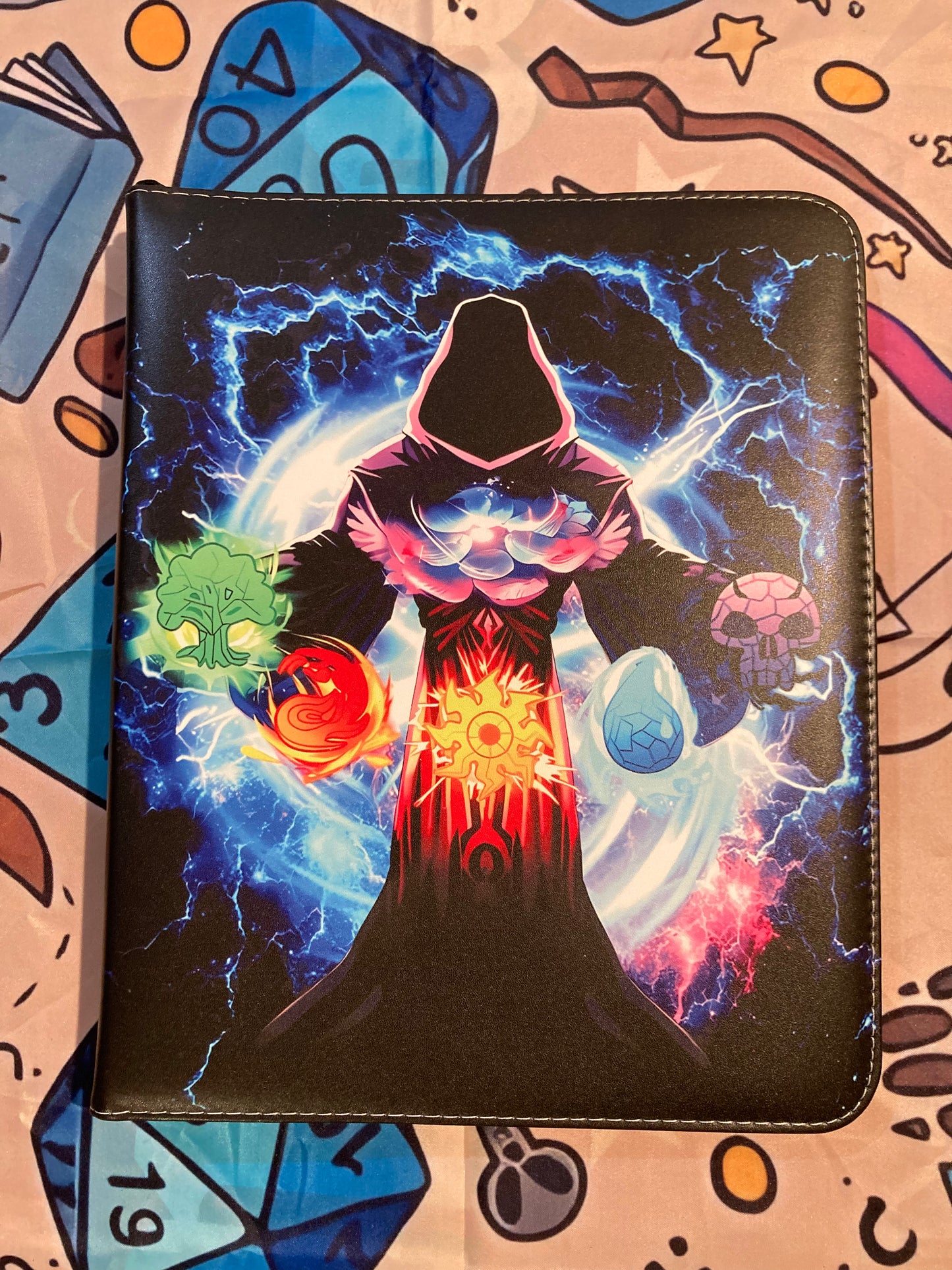 Álbum cartas Magic y TCG de hojas dobles de 2x2 y 3x3